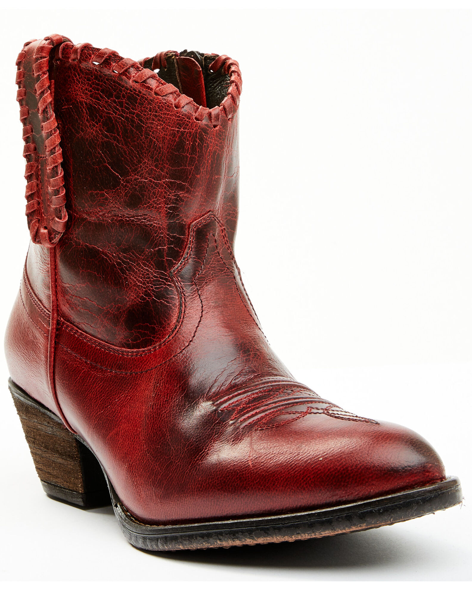 Shyanne Women s Sawyer Omaha Goat Western Fashion Booties Round Toe Country Outfitter
