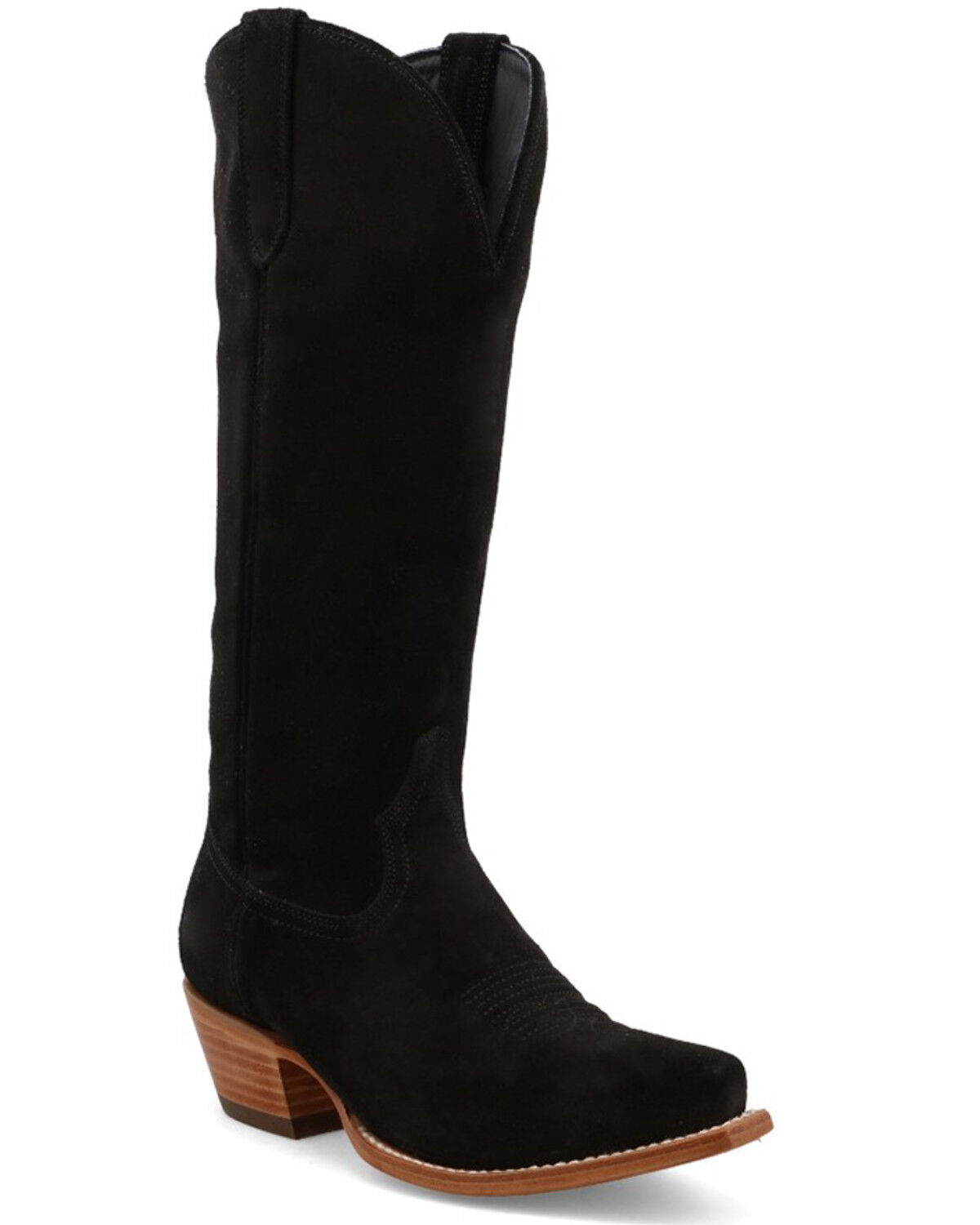 Image #1 - Black Star Women's Addison Tall Western Boots - Snip Toe, Black, hi-res