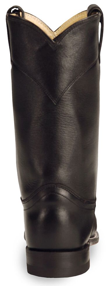 Justin Women's Original Black Roper Boots - Round Toe, Black, hi-res