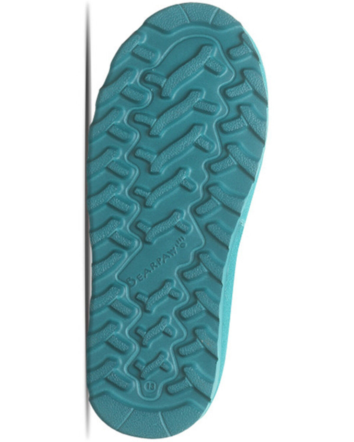 Image #7 - Bearpaw Girls Shorty Causal Boots - Round Toe, Turquoise, hi-res