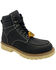 Image #1 - AdTec Men's 6" Safa Moc Work Boots - Soft Toe, Black, hi-res