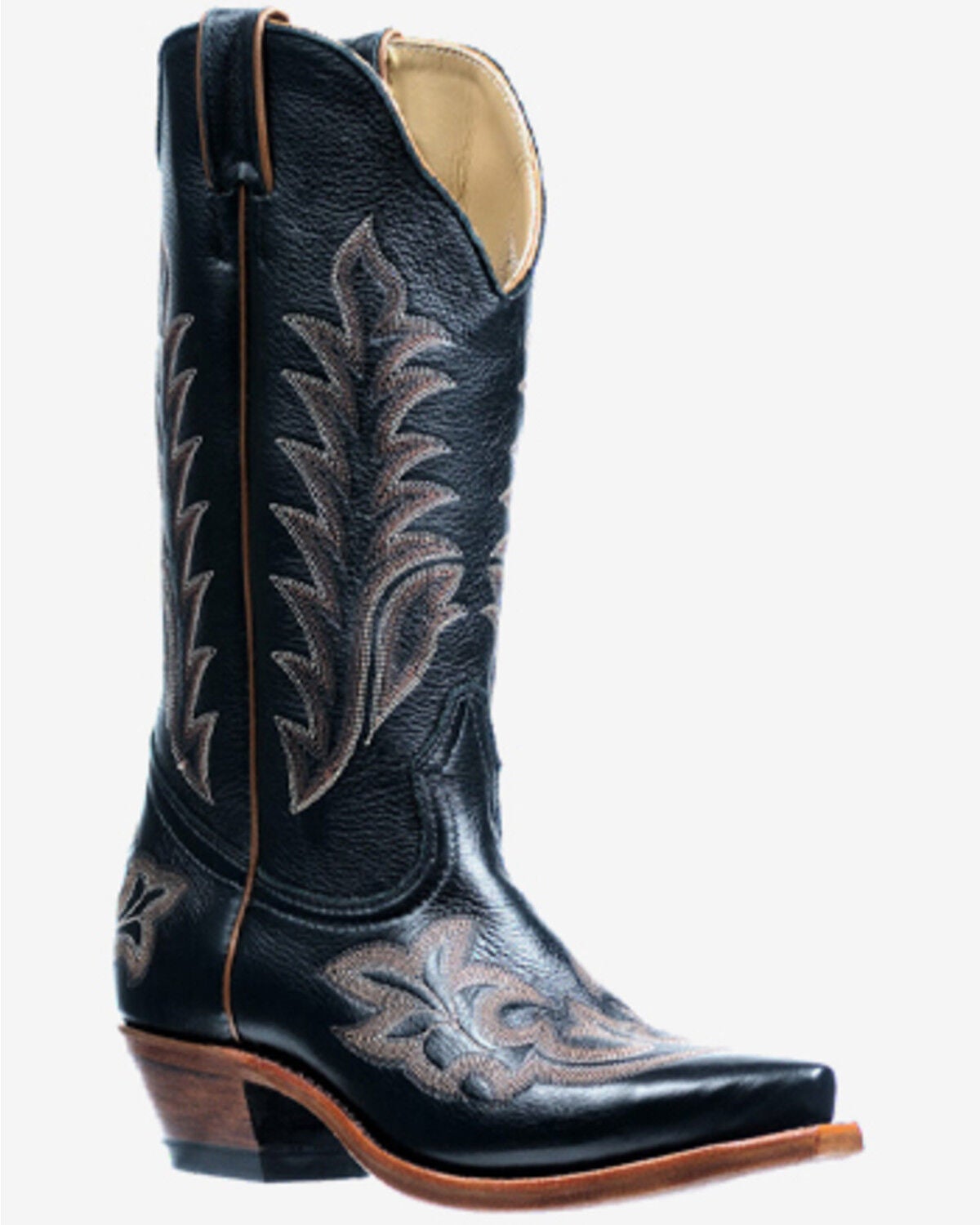 Boulet Women's Western Boots - Snip Toe, Black, hi-res