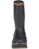 Dryshod Men's Hogwash Steel Toe Boots, Black/red, hi-res