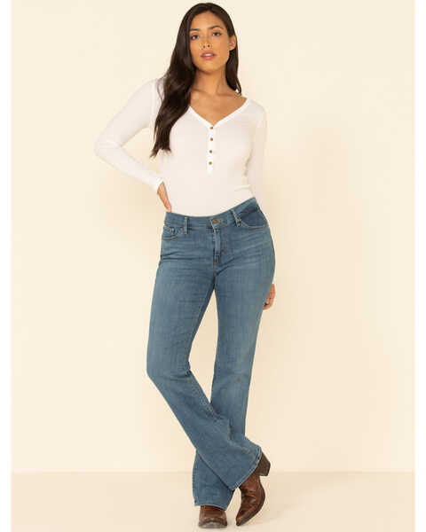 Image #1 - Levi’s Women's Classic Bootcut Jeans, Blue, hi-res