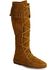 Minnetonka Men's Lace-Up Suede Knee High Boots, Brown, hi-res