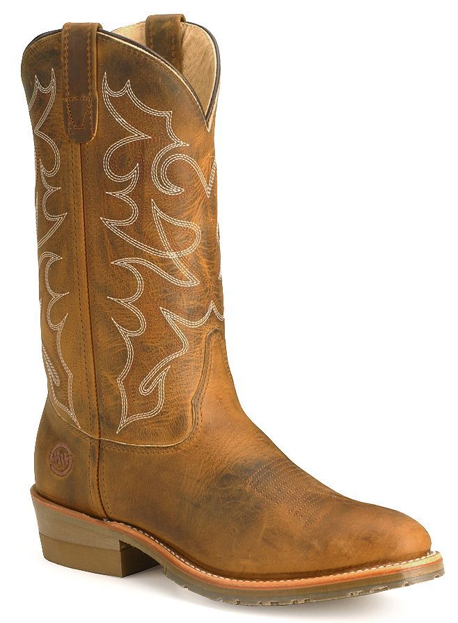 H&O　ラストショット　タンカラー Double H Men's Boot Barn Exclusive 11