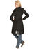 Image #3 - Scully Women's Boar Suede Fringed Maxi Coat, Black, hi-res