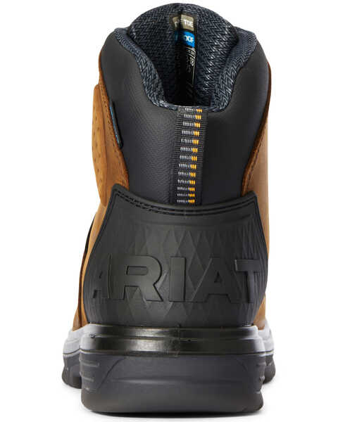Image #3 - Ariat Men's Outlaw Work Boots - Carbon Toe, Dark Brown, hi-res