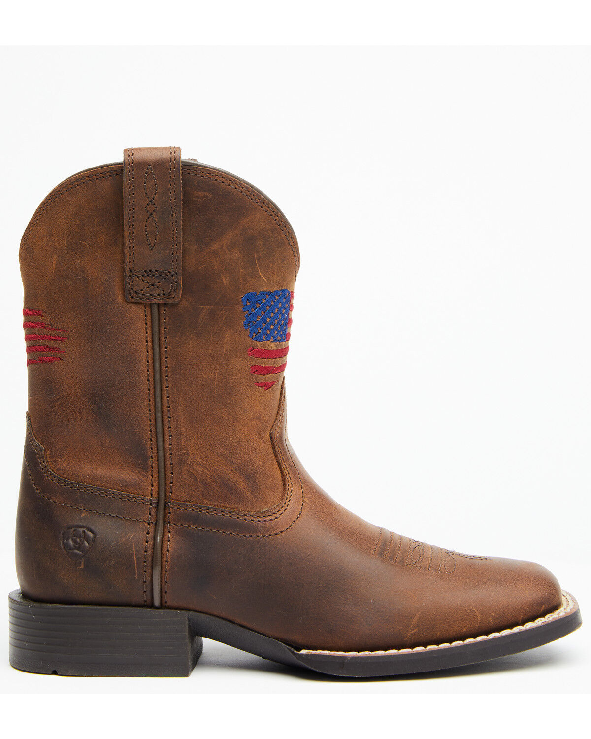 Image #2 - Ariat Boys' American Pride Western Boots - Square Toe, , hi-res