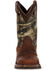 Lil' Durango Boys' Camo Saddle Western Boots - Square Toe , Camouflage, hi-res
