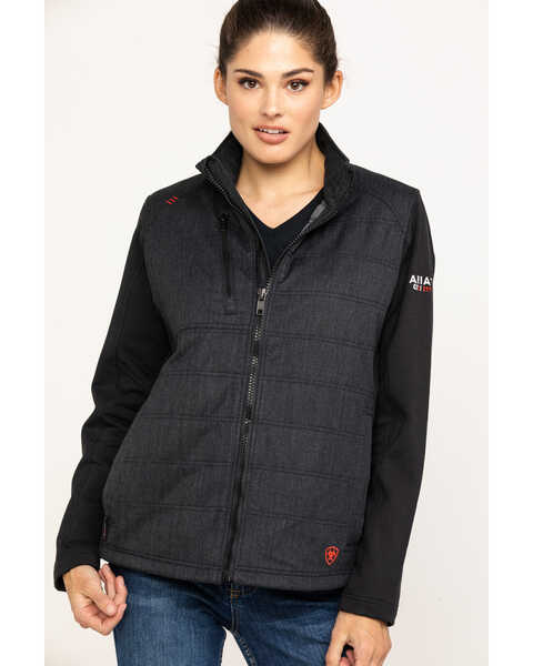 Image #1 - Ariat Women's FR Cloud 9 Insulated Jacket, Black, hi-res