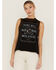 Image #1 - Cleo + Wolf Women's Drinks Well With Others Graphic Tie Dye Tank, , hi-res