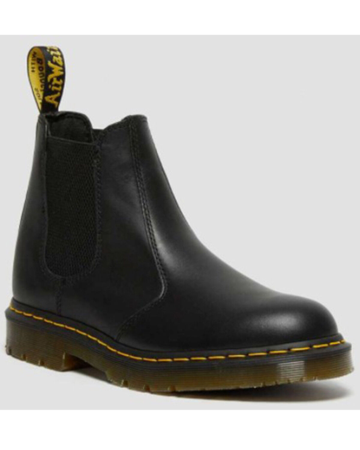 Image #1 - Dr. Martens 2976 Slip Resisting Chelsea Boots - Soft Toe, Black, hi-res