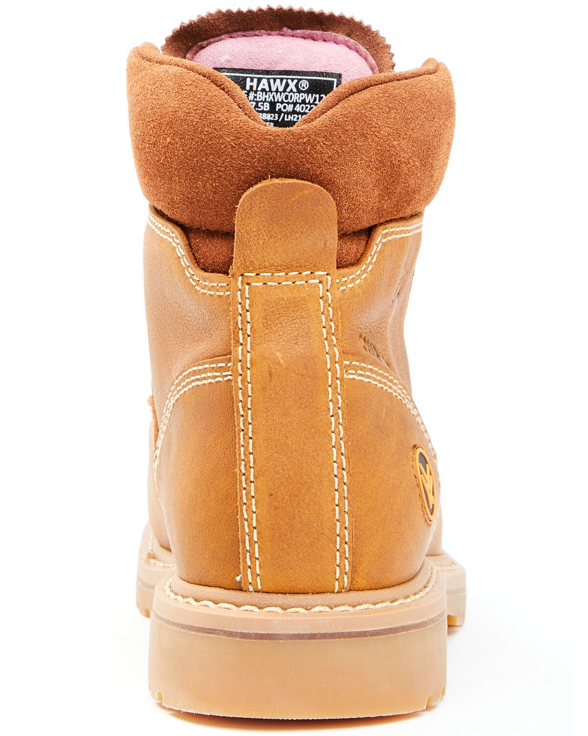 Image #5 - Hawx Women's 6" Trooper Work Boots - Composite Toe, Tan, hi-res