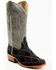 Image #1 - Horse Power Men's Patchwork Suede Western Boots - Square Toe, Black, hi-res