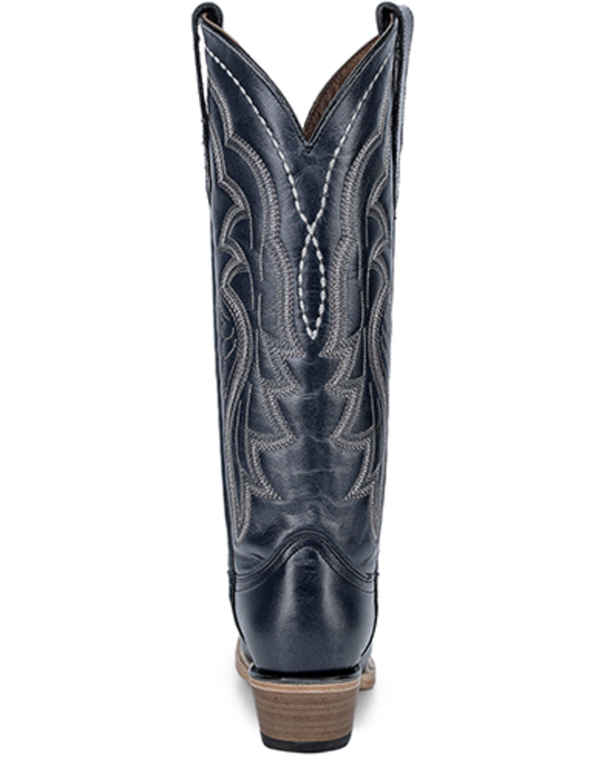 Image #4 - Circle G Women's Embroidered Tall Western Boots - Snip Toe, Dark Blue, hi-res