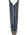 Image #4 - Circle G Women's Embroidered Tall Western Boots - Snip Toe, Dark Blue, hi-res