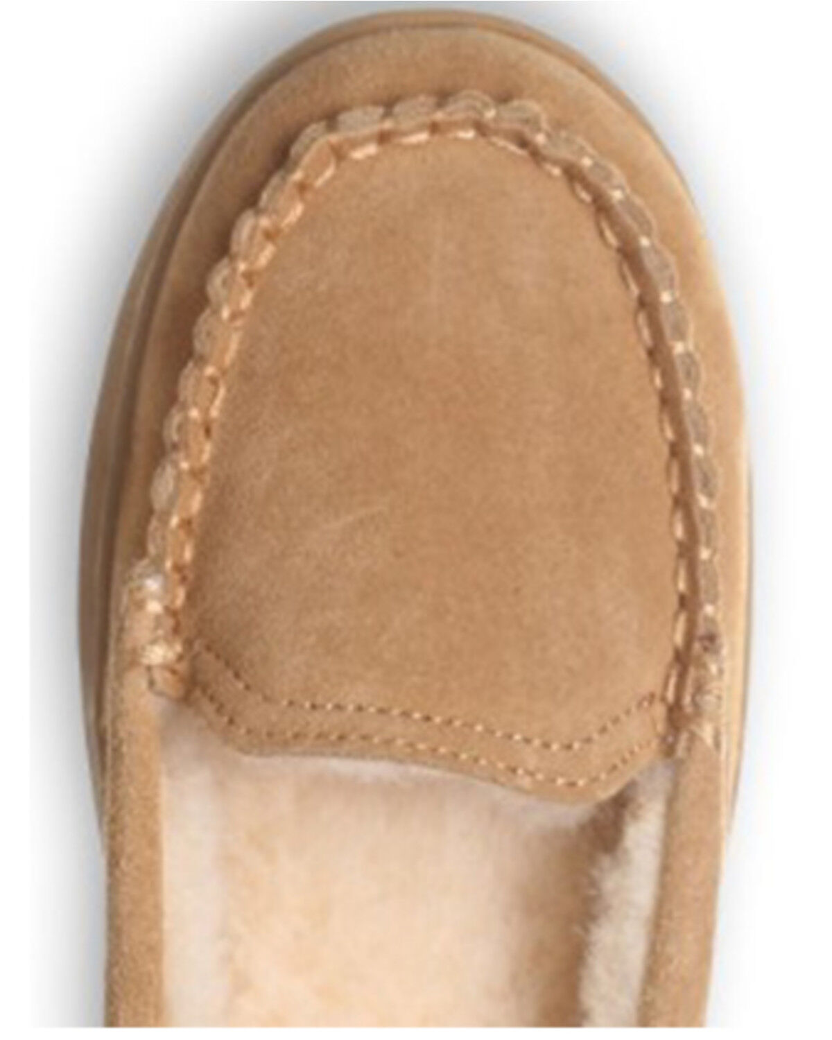 Image #6 - Bearpaw Women's Angel Moccasins - Moc Toe, Tan, hi-res