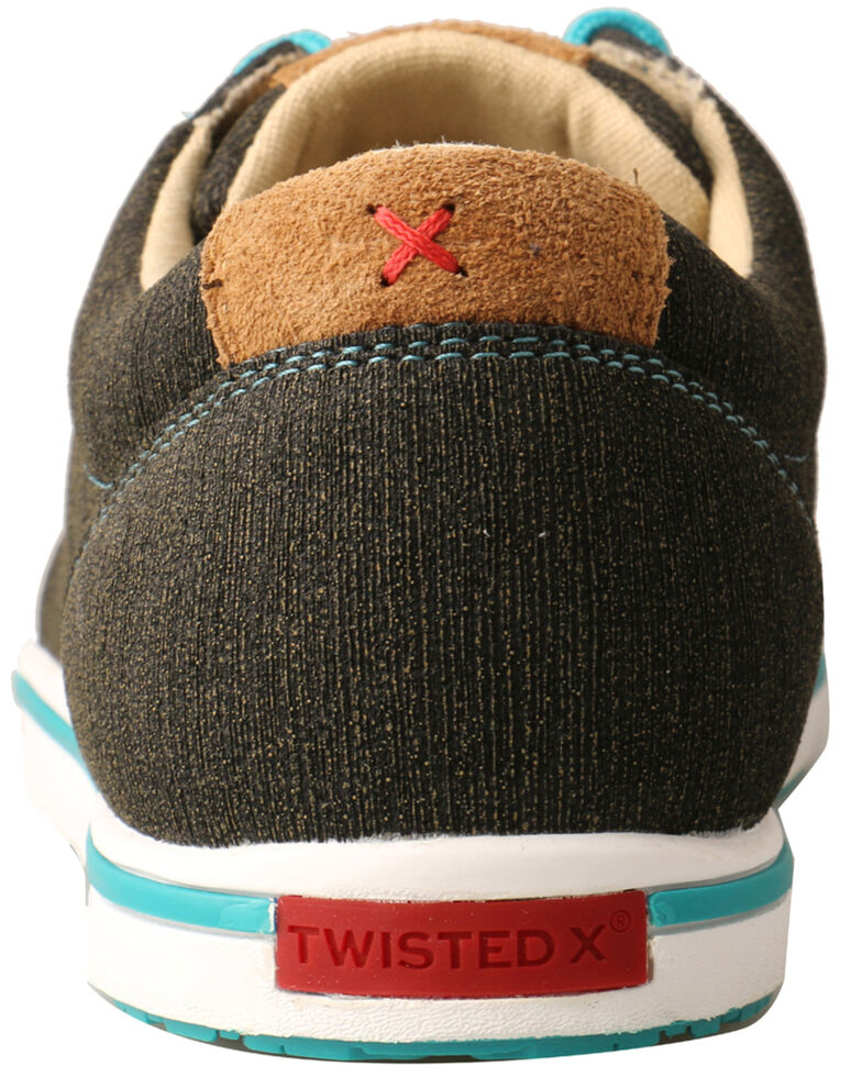 Twisted X Women's HOOey Loper Shoes - Moc Toe, Brown, hi-res