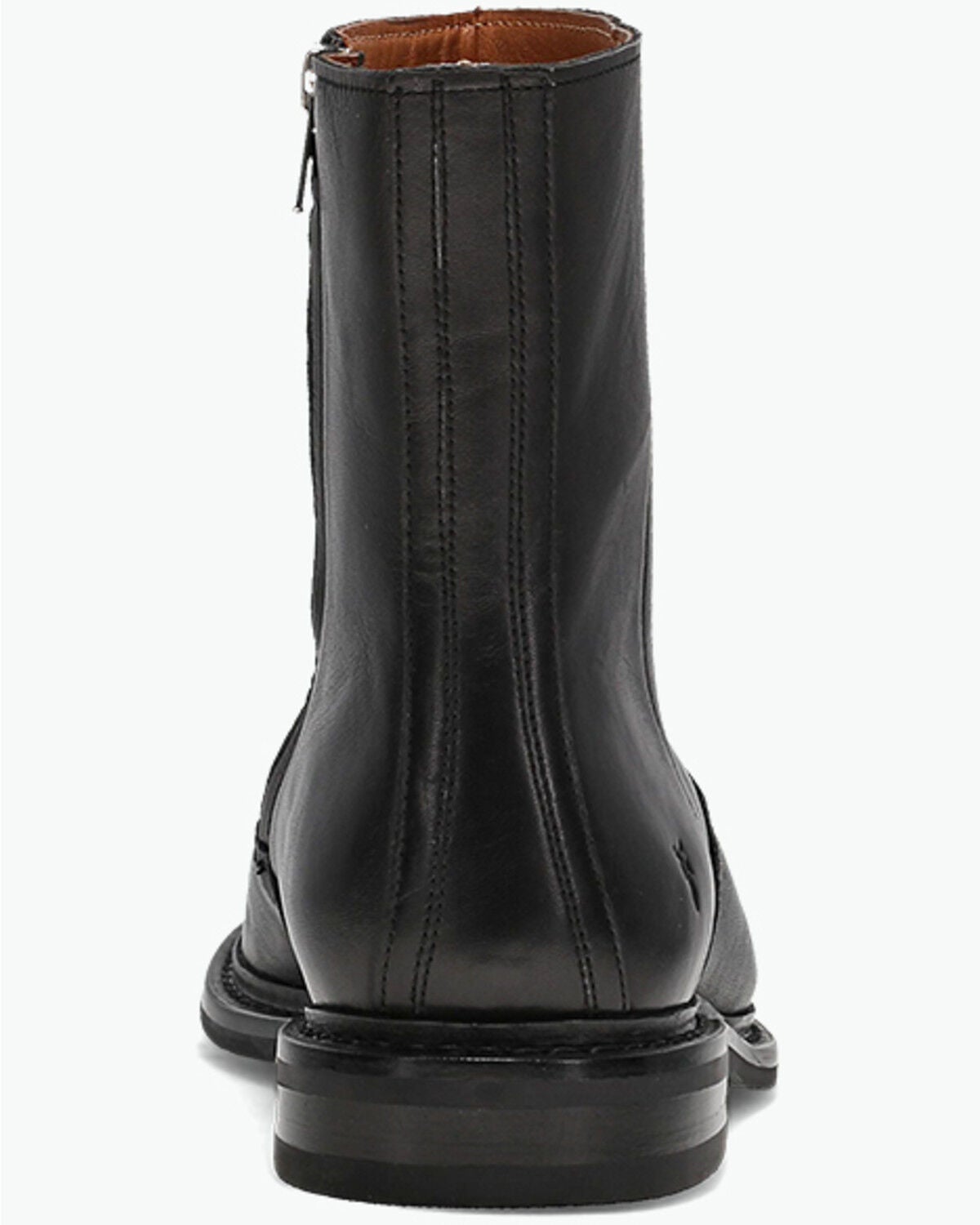 Image #5 - Frye Men's Paul Inside Zip Casual Boots - Round Toe, Black, hi-res