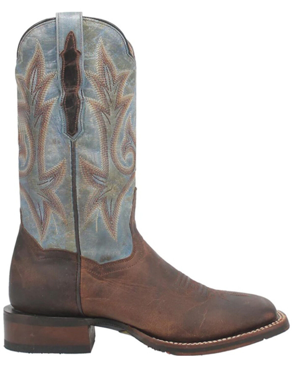 Image #2 - Dan Post Women's Kelsi Performance Western Boots - Broad Square Toe, Brown, hi-res