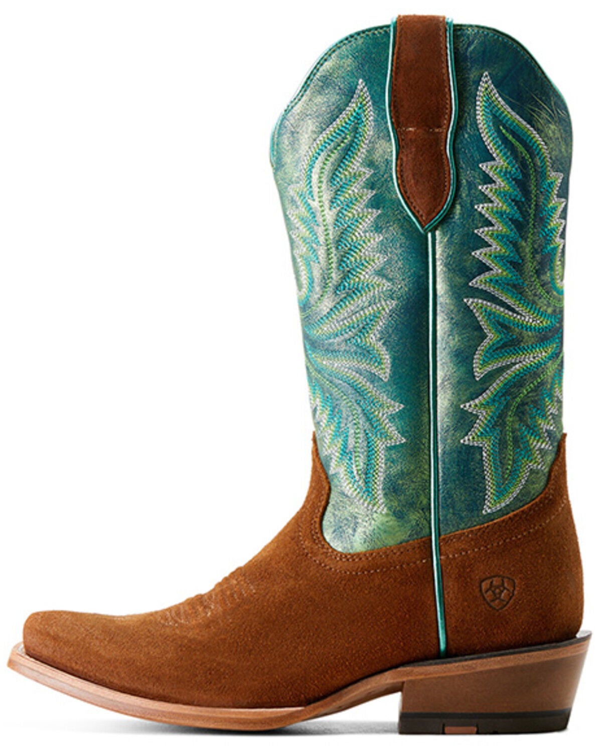 Image #2 - Ariat Women's Futurity Flash Western Boots - Square Toe, Beige, hi-res