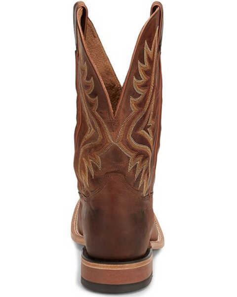 Image #6 - Tony Lama Men's Worn Goat Leather Americana Western Boots - Broad Square Toe, Tan, hi-res