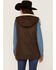 Image #3 - Outback Trading Co Women's Woodbury Sherpa-Lined Storm-Flap Vest , Brown, hi-res