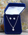 Montana Silversmiths Women's Simply Brilliant Flower Jewelry Set , Silver, hi-res