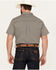 Image #4 - Cody James Men's Dillon Geo Print Short Sleeve Button-Down Stretch Western Shirt, Tan, hi-res