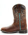 Image #4 - RANK 45® Women's Xero Gravity Zenith Western Performance Boots - Broad Square Toe, Brown, hi-res