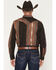 Image #4 - Cody James Men's Desert Trail Southwestern Stripe Print Long Sleeve Snap Western Shirt - Tall, Rust Copper, hi-res