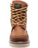 Image #4 - Ad Tec Men's Brown Lace-Up Moc Work Boots - Soft Toe, Brown, hi-res