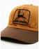 Image #2 - John Deere Men's Logo Silhouette Embroidered Ball Cap, Brown, hi-res