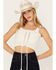 Image #1 - Shyanne Women's Tie-Front Sweater Tank, White, hi-res