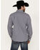 Image #4 - Resistol Men's Northway Checkered Print Long Sleeve Button-Down Western Shirt, Navy, hi-res