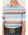 Image #3 - GROM Boys' Mesa Striped Short Sleeve Button Down Shirt, Blue, hi-res