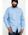 Image #1 - Ariat Men's FR Solid Durastretch Long Sleeve Work Shirt - Tall, Blue, hi-res