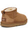 Image #4 - UGG Girls' Classic Ultra Mini Boots, Chestnut, hi-res