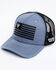 Image #1 - Hawx Men's Logo American Flag Ball Cap, Blue, hi-res