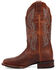 Image #3 - Dan Post Women's Brandy Western Boots - Broad Square Toe, Brown, hi-res
