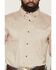 Image #3 - Cody James Men's Basic Solid Long Sleeve Button-Down Stretch Western Shirt, Tan, hi-res