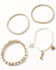 Image #1 - Lainey Wilson Women's Country Heart Bracelet Set - 4 Pack, Gold, hi-res