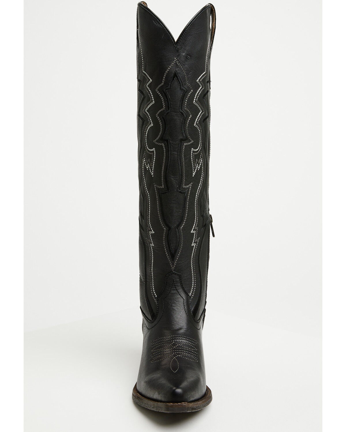 Image #4 - Shyanne Women's Leah Tall Western Boots - Snip Toe, Black, hi-res