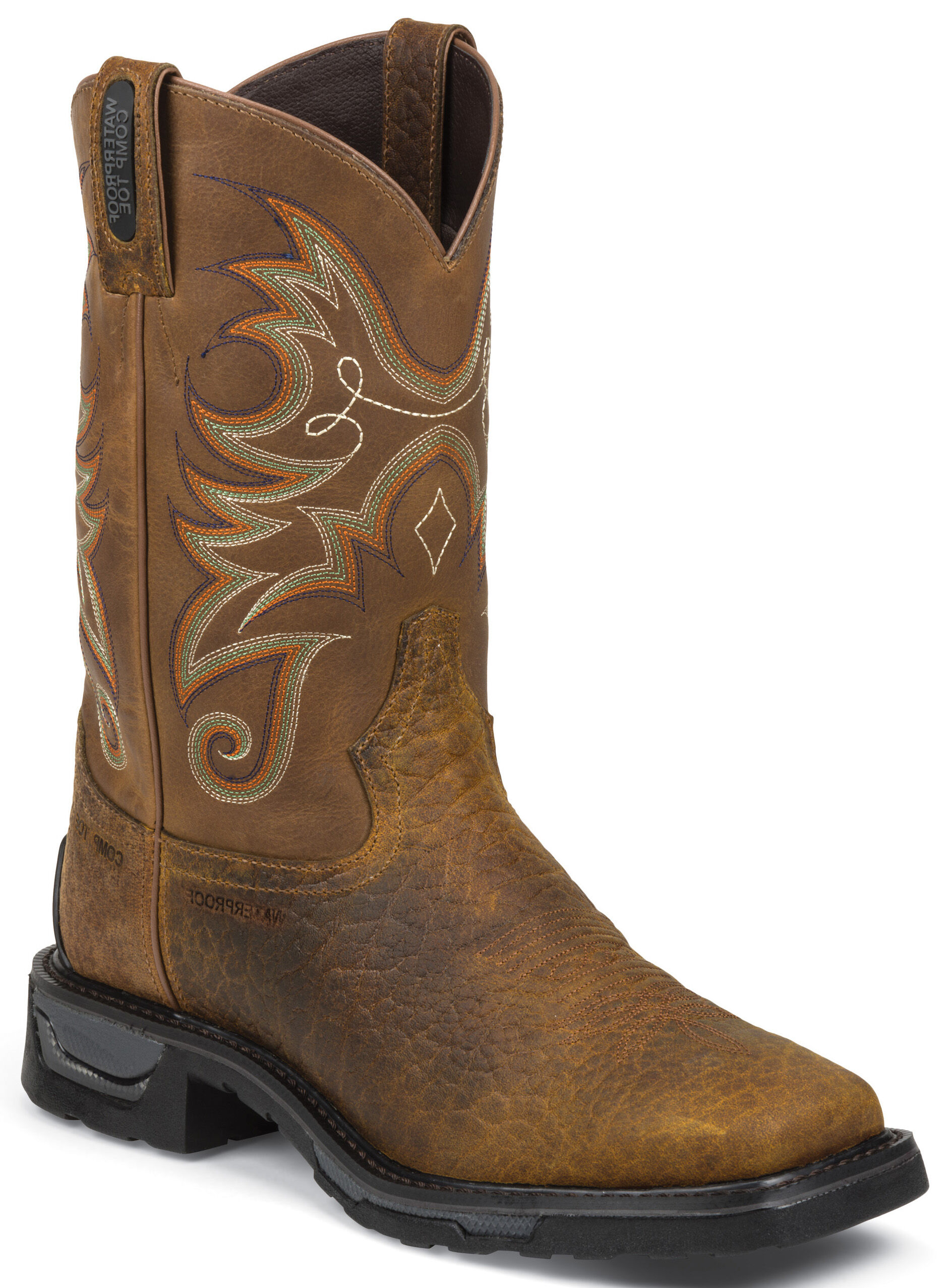 tony lama men's tlx waterproof western work boots