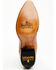 Image #7 - Dan Post 12" Exotic Ostrich Western Boots - Snip Toe , Cognac, hi-res