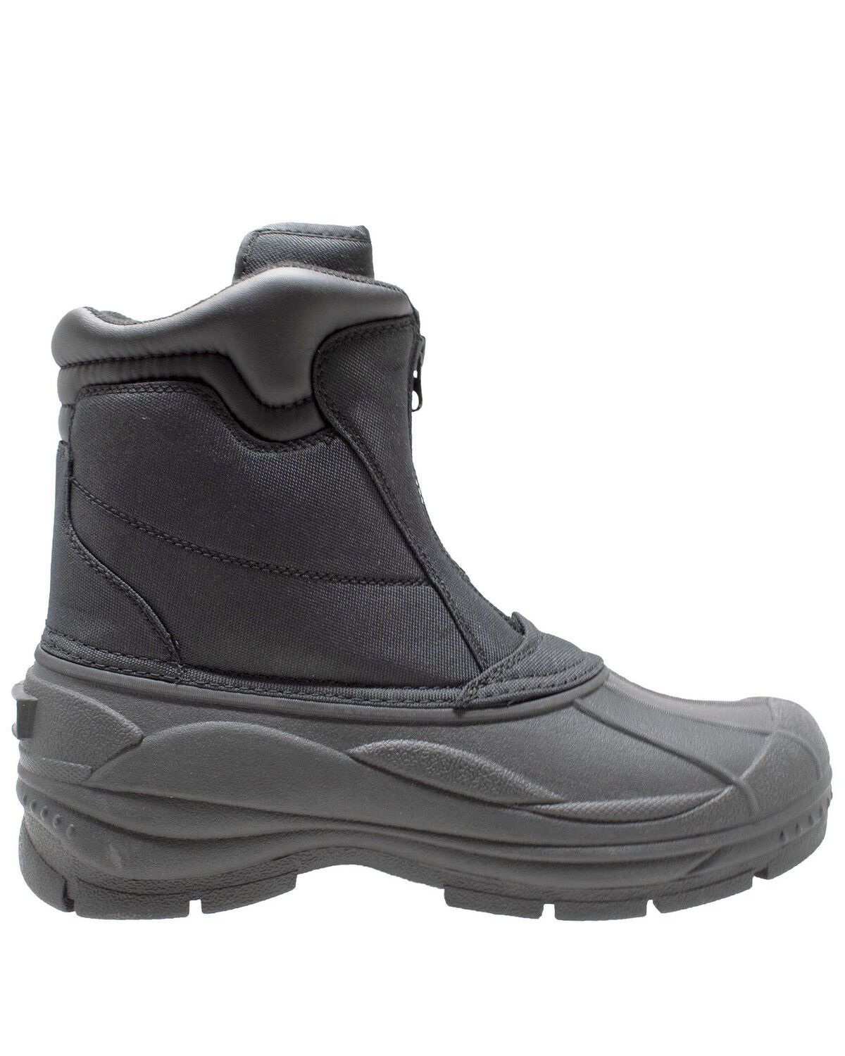 Image #2 - Winter Tecs Men's Durable Nylon Winter Boots - Round Toe, Black, hi-res