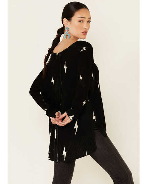 Image #5 - Revel Women's Lightening Pullover Sweater , Black, hi-res
