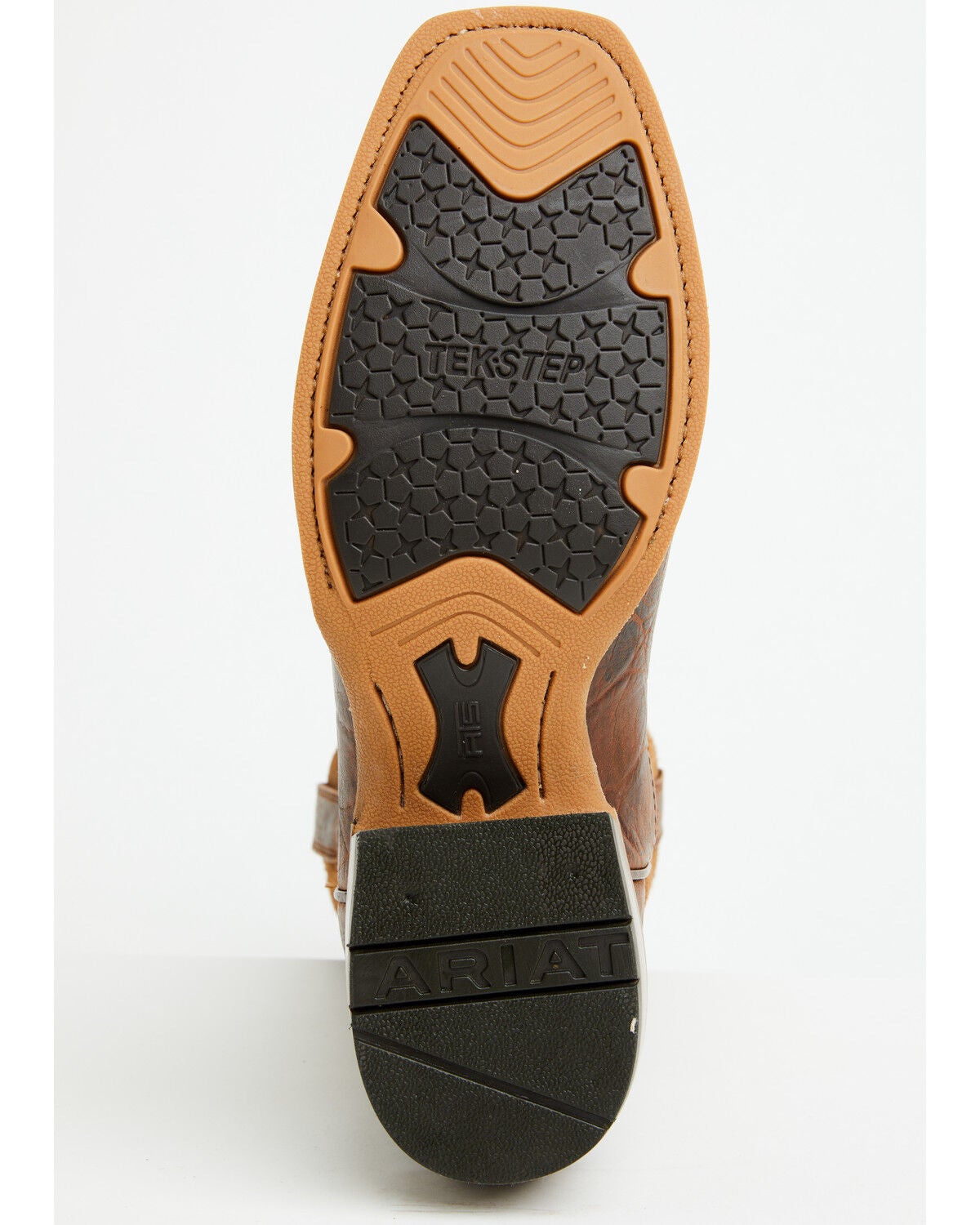 Image #7 - Ariat Men's Stadtler Performance Western Boots - Square Toe, Brown, hi-res