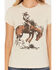 Image #3 - Shyanne Women's Remi Short Sleeve Graphic Tee, Natural, hi-res